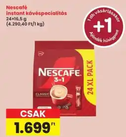 Interspar Nescafé instant kávéspecialitás ajánlat