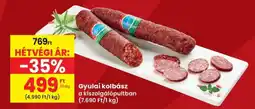 Interspar Gyulai kolbász ajánlat