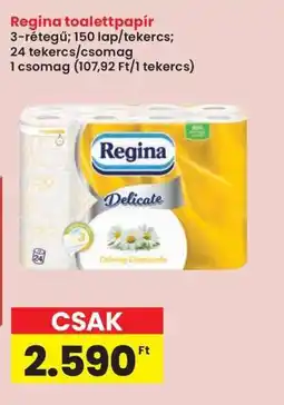 Interspar Regina toalettpapír ajánlat