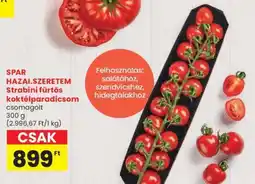 Spar SPAR HAZAI.SZERETEM Strabini fürtös koktélparadicsom ajánlat
