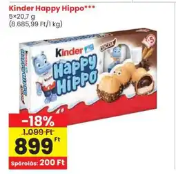 Spar KINDER Happy Hippo ajánlat