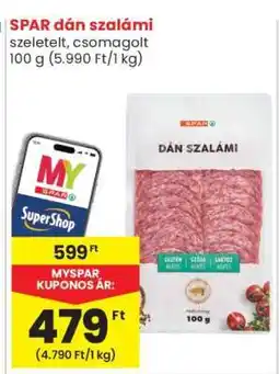 Spar SPAR dán szalámi ajánlat