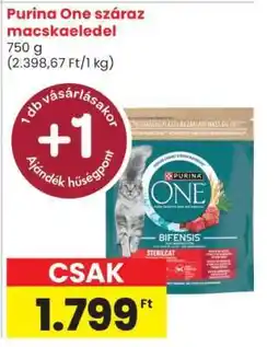 Spar Purina ONE Száraz Macskaeledel ajánlat