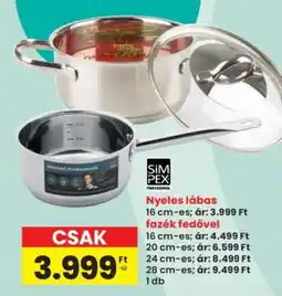 Interspar Nyeles lábas ajánlat