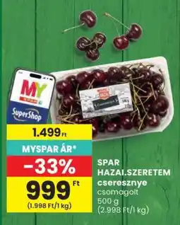 Spar SPAR HAZAI.SZERETEM cseresznye ajánlat