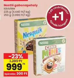 Spar NESTLÉ Gabonapehely ajánlat