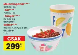 Spar Melaminpohár ajánlat