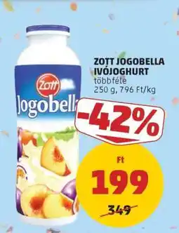 PENNY Zott Jogobella Ivójoghurt ajánlat
