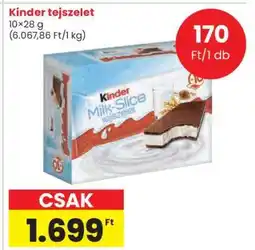Spar KINDER Tejszelet ajánlat