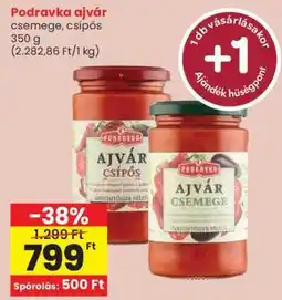 Spar Podravka ajvár ajánlat