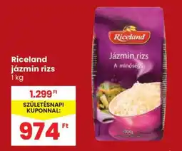 Spar RICELAND JÁZMIN RIZS ajánlat
