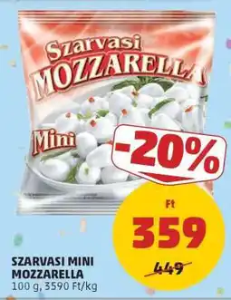 PENNY SZARVASI Mini mozzarella ajánlat