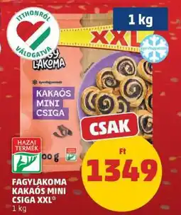 PENNY Fagylakoma Kakaós Mini Csiga XXL ajánlat