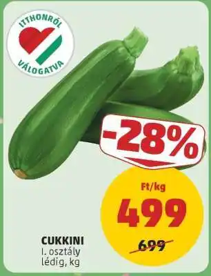 PENNY Cukkini ajánlat