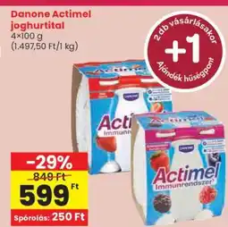 Spar Danone Actimel joghurtital ajánlat