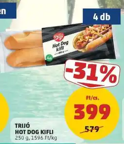 PENNY TRIJÓ HOT DOG KIFLI ajánlat