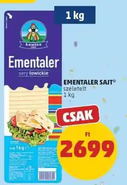 PENNY Ementaler sajt ajánlat