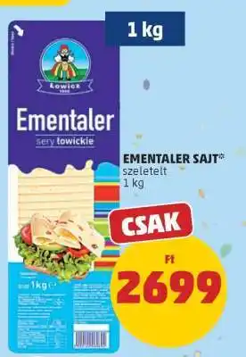 PENNY Ementaler sajt ajánlat
