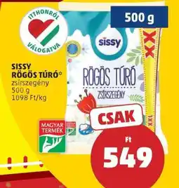 PENNY Sissy Rögös Túró ajánlat
