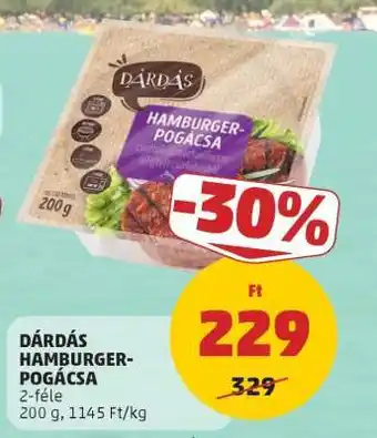 PENNY DÁRDÁS HAMBURGER-POGÁCSA ajánlat