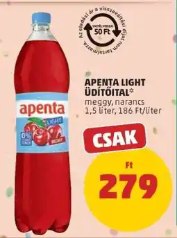PENNY Apenta Light Üdítőital ajánlat