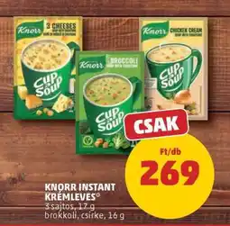 PENNY Knorr instant krémleves ajánlat