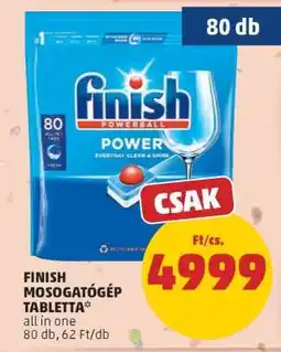 PENNY FINISH Mosogatógép-tabletta ajánlat