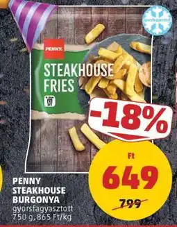 PENNY PENNY STEAKHOUSE BURGONYA ajánlat