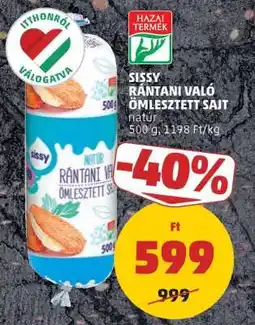 PENNY Sissy Rántani Való Ömlesztett Sajt ajánlat