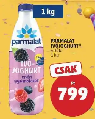 PENNY PARMALAT Ivójoghurt ajánlat
