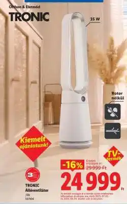 Lidl TRONIC Állóventilátor ajánlat