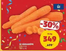 PENNY Új Sárgarépa ajánlat