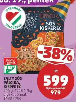 PENNY Salty Sós Pálcika, Kisperec ajánlat