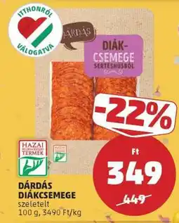 PENNY Dárdás Diákcsemege ajánlat