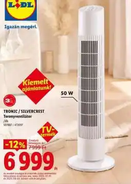 Lidl TRONIC / SILVERCREST ajánlat