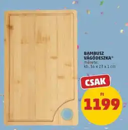 PENNY Bambusz vágódeszka ajánlat
