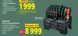 Lidl PARKSIDE Bit- és csavarhúzó készlet ajánlat