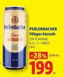 Lidl PERLENBACHER ajánlat