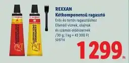 Lidl Rexxan Kétkomponensű ragasztó ajánlat