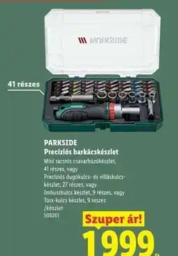 Lidl PARKSIDE ajánlat