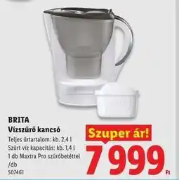 Lidl BRITA ajánlat