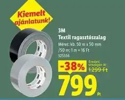 Lidl 3M Textil ragasztószalag ajánlat