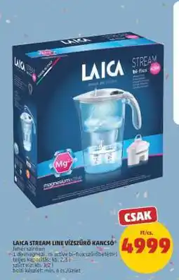 PENNY LAICA Stream Line Vízszűrő Kancsó ajánlat