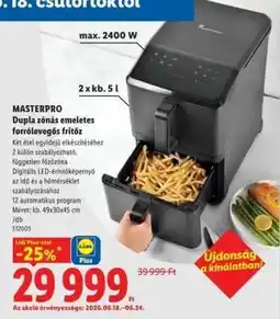 Lidl MASTERPRO ajánlat