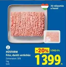 Lidl HÚSFARM ajánlat
