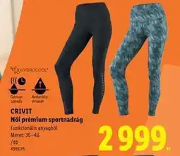 Lidl CRIVIT ajánlat