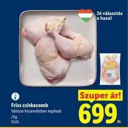 Lidl FRISS CSIRKECOMB ajánlat