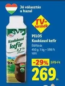 Lidl PILOS Kaukázusi kefir ajánlat