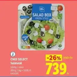 Lidl Chef Select Salátatál ajánlat