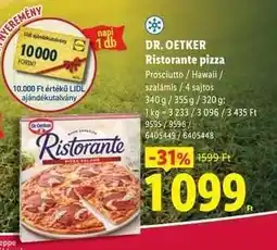 Lidl DR. OETKER Ristorante pizza ajánlat
